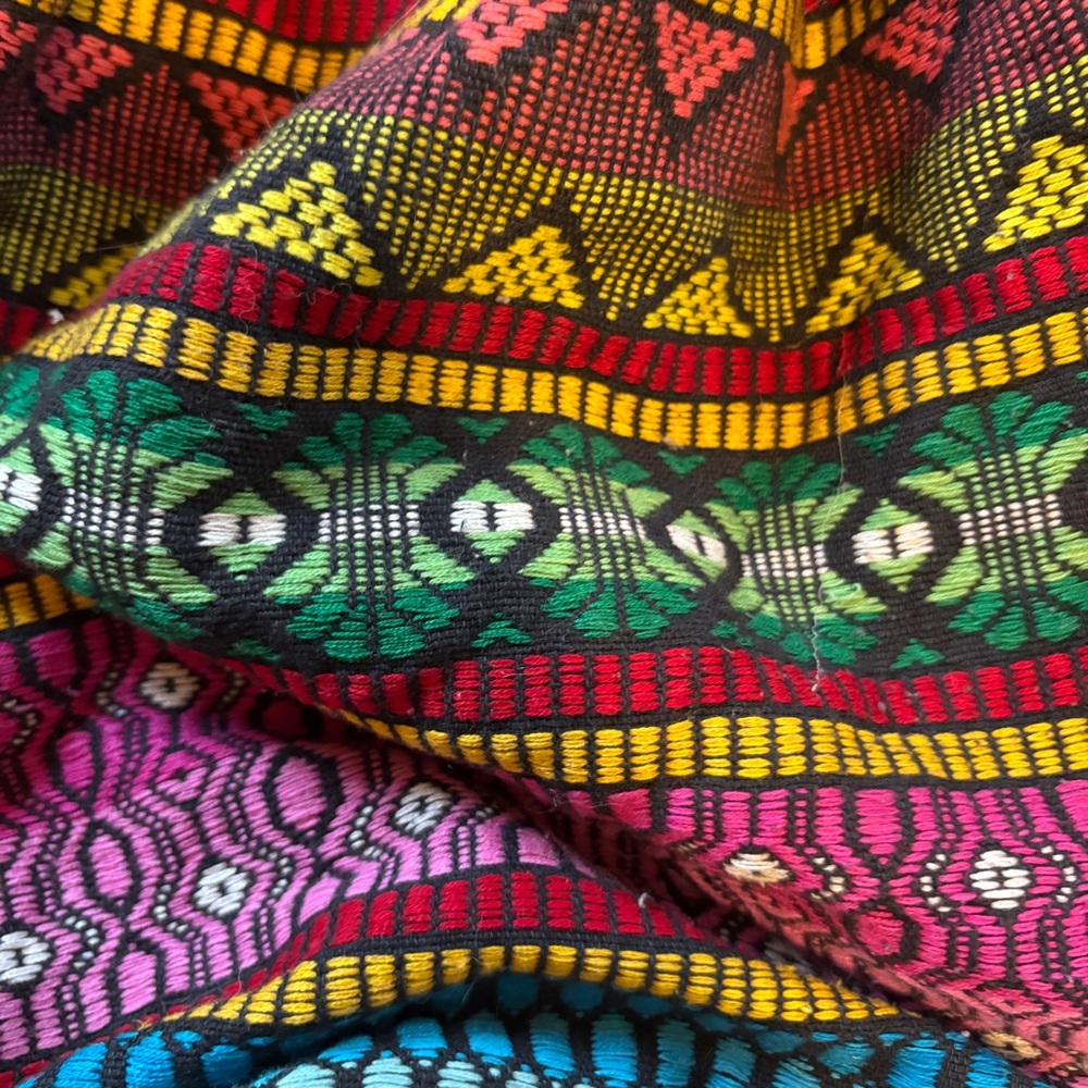 Colorful Boho Geometric Drawstring Backpack - image 8